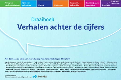 Nieuws: Draaiboek verhalen achter de cijfers